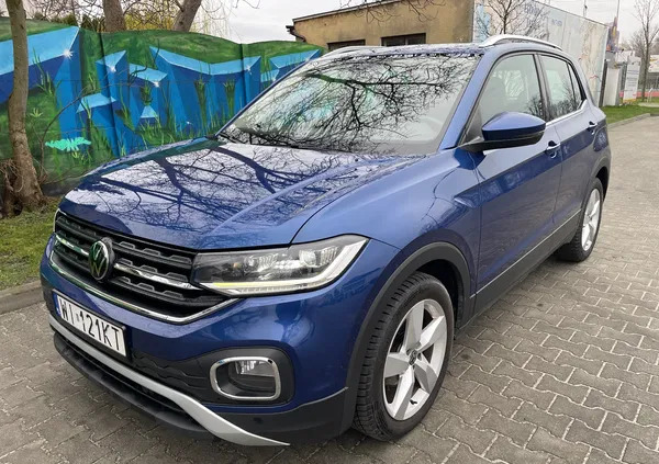 volkswagen t-cross Volkswagen T-Cross cena 78900 przebieg: 127689, rok produkcji 2021 z Rypin